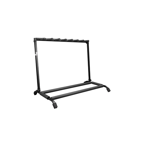 Gator Frameworks RI-GTR-RACK7 Supporto pieghevole per 7 chitarre<br>