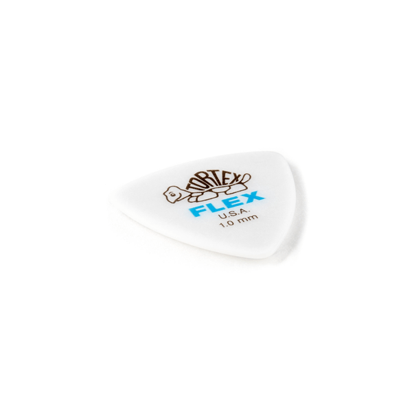 Dunlop 456R1.0 Tortex Flex Triangle 1.0 mm Bag/72