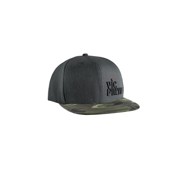 Vic Firth VAHC0022 - Gray Camo 6 P Snapback Hat
