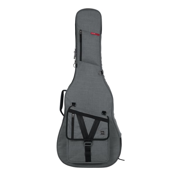 Gator Cases GT-ACOUSTIC-GRY Borsa Transit chitarra acustica Grigio chiaro