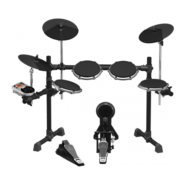 BEHRINGER XD80USB BATTERIA ELETTRONICA 8 PEZZI DOPPIO TRIGGER + HARDWARE + CAVI + INTERFACCIA MIDI E USB