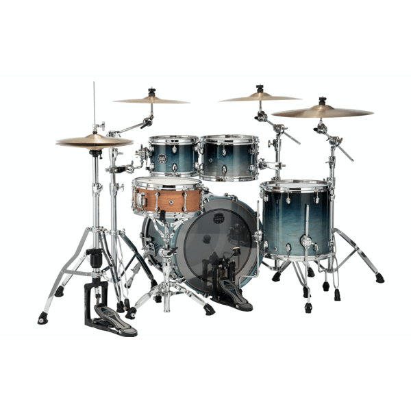 MAPEX IT SR504XRJ SATURN NEW FUSION 4 PEZZI TEAL BLUE FADE