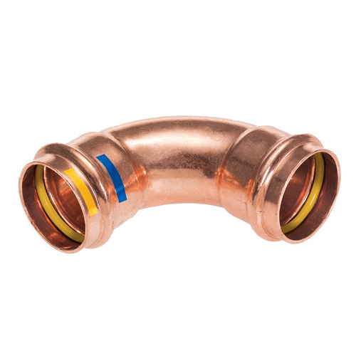 CURVA A 90° FF A PRESSARE PER ACQUA GAS B ONE