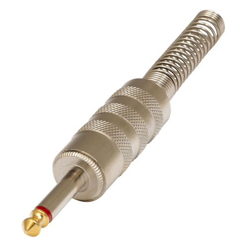 PROEL STAGE Connettore professionale jack mono 6,3 mm - 1/4. Colore: Argento.
