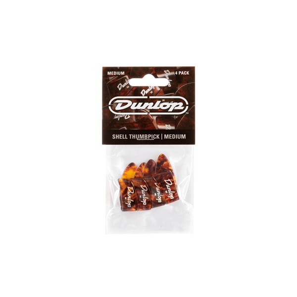 Dunlop 9022P THUMB MEDIUM - PLAYER'S PACK 4 PLETTRI