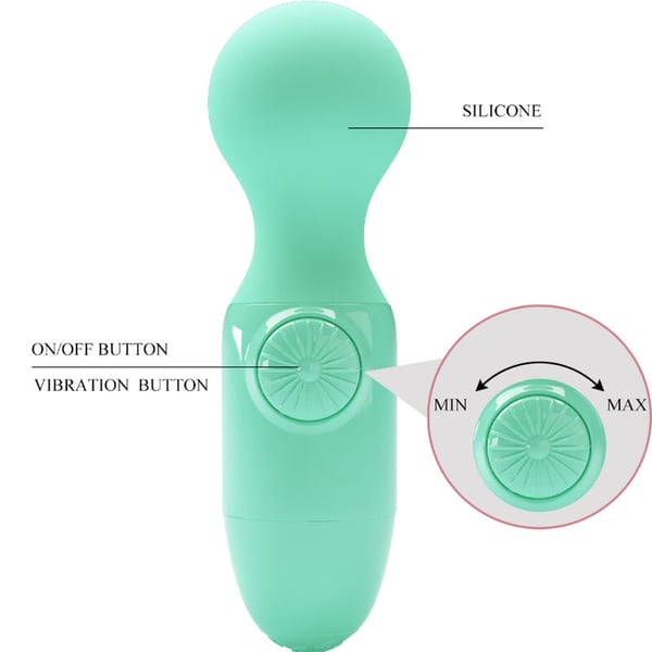 PRETTY LOVE - MINI BACCHETTA BASTONE LITTLE CUTE VERDE