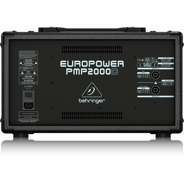 BEHRINGER PMP2000D MIXER AMPLIFICATO CON EFFETTI DIGITALI 14 CANALI 2000 WATT