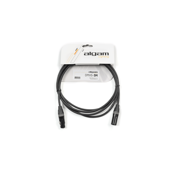 Algam Lighting DMX5-3M Cavo DMX 5 Poli 3 mt