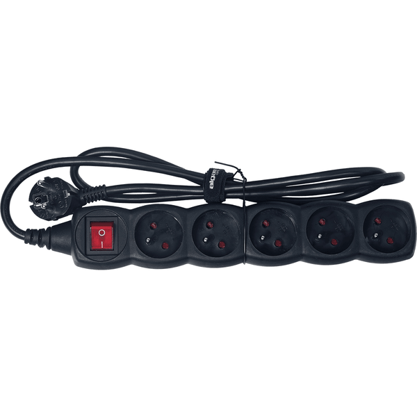 Algam Lighting MULTI 5S Multipresa 5 Posti Interruttore Generale