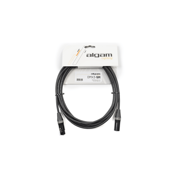 Algam Lighting DMX3-5M Cavo DMX 3 Poli 5 mt