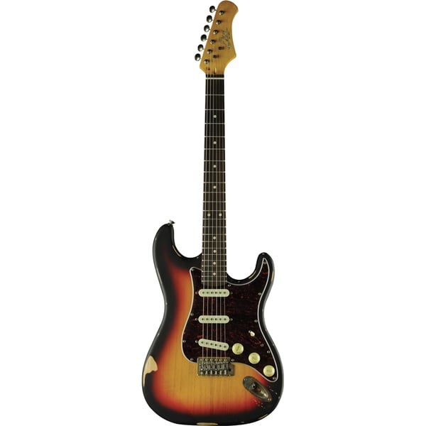 Eko Guitars S-300 Relic Sunburst