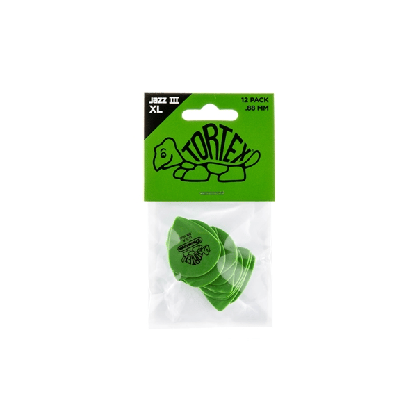 Dunlop 498P.88 TORTEX JAZZ III XL, .88MM