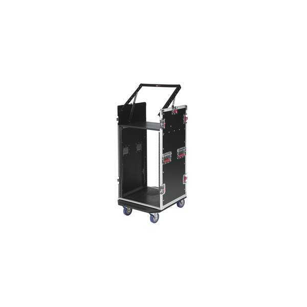 Gator Cases G-TOUR 10X16 PU Flight Case 10U + 16U Rack