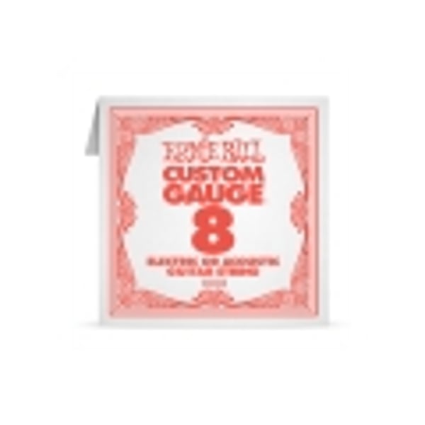 ERNIE BALL .008 Plain Steel - 6 packs