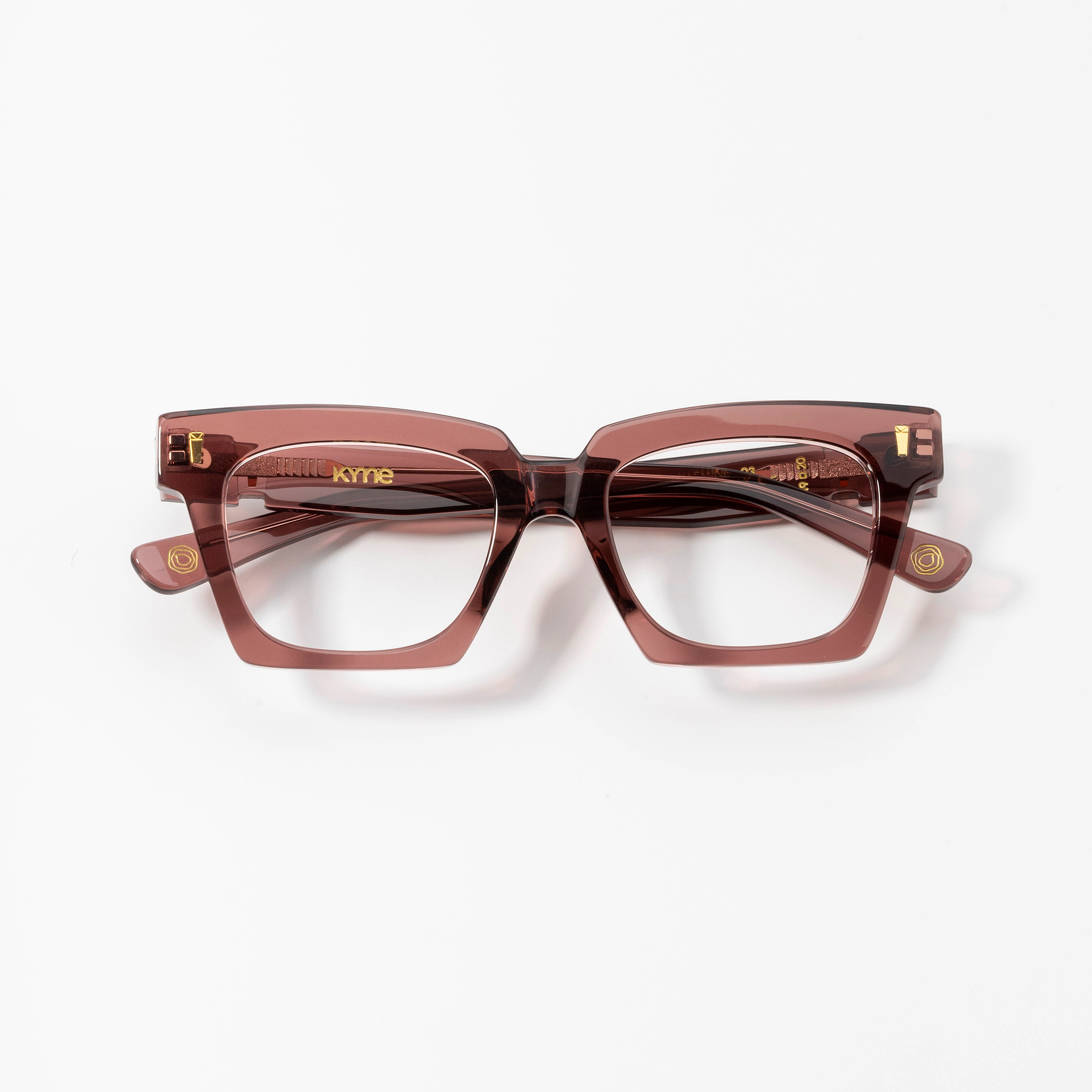 サングラス KYME Kyme - TOM COL 19 - SUNGLASSES - dark havana & honey image.webp?v=1