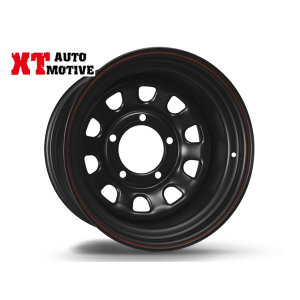 CERCHIO 17x10 ET -30 DAYTONA NERO PER LAND ROVER