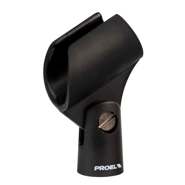 PROEL STAGE Supporto grande in ABS per microfono (Ø min - max: 27 - 31 mm).