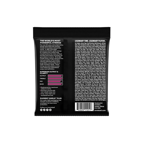 Ernie Ball 3723 Super Slinky Cobalt 3 Pk 9 42