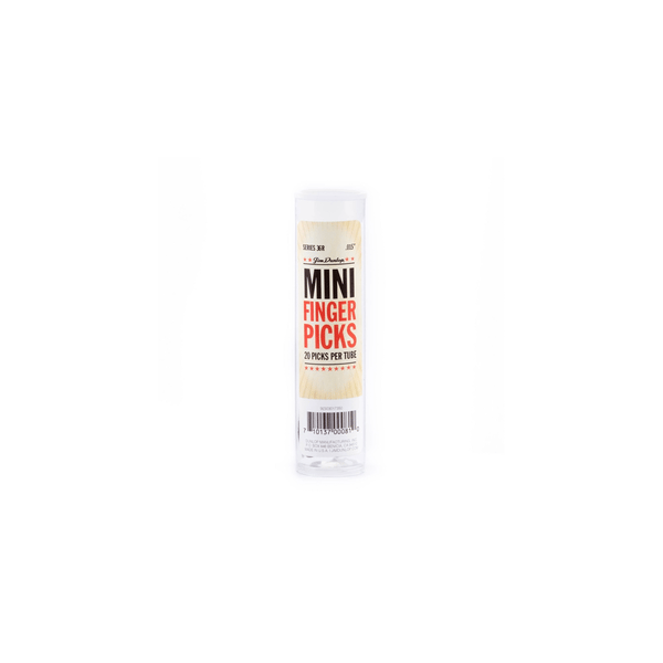 Dunlop 36R N/S MINI FINGER .015 - TUBO 20 PLETTRI