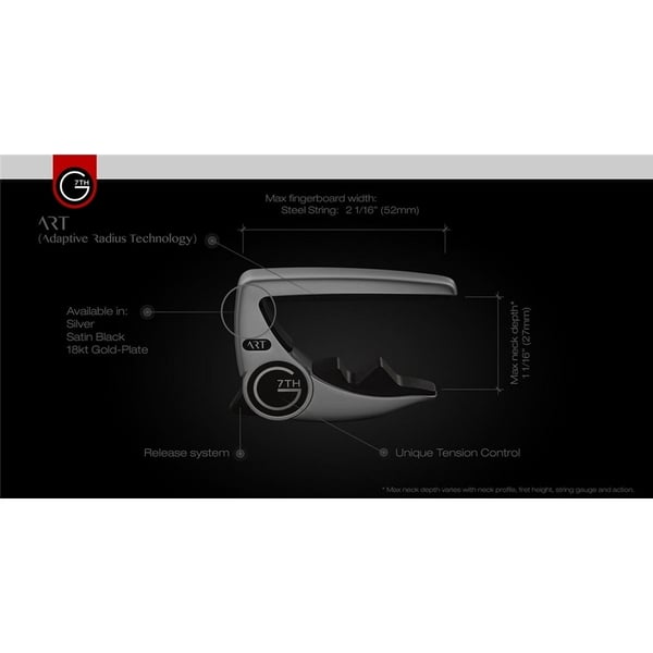 G7TH Performance 3 ART Classical Silver Capo