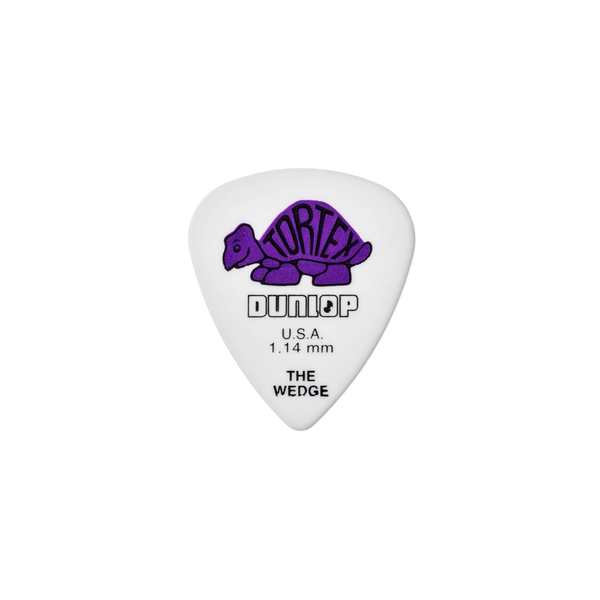 Dunlop 424P Tortex Wedge Purple 1.14