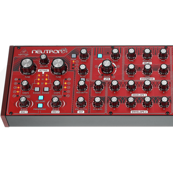 BEHRINGER NEUTRON SINTETIZZATORE ANALOGICO PARAFONICO MODULARE DESKTOP DOPPIO VCO 3340