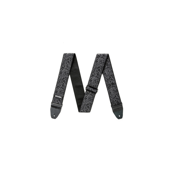 Dunlop D6714 Tracolla Jacquard Black Thistle