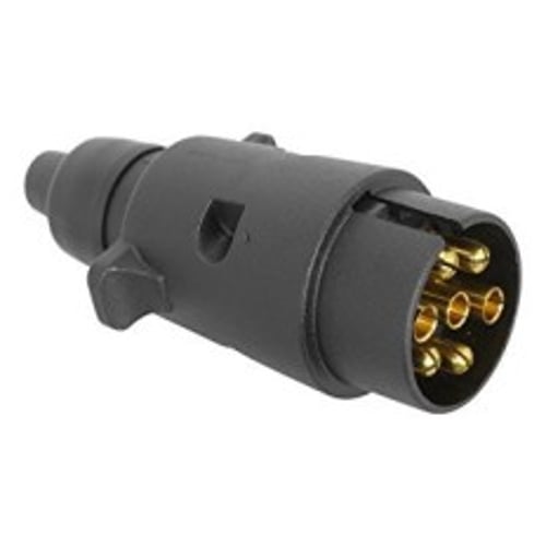 SPINA A 7 POLI TIPO MASCHIO 12 V