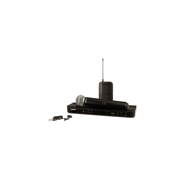 Shure BLX1288E-W85 Sistema wireless SM58, WL185. (M17)