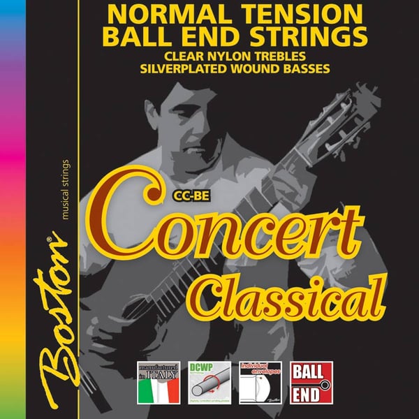Boston Muta di corde per chitarra classica con pallino