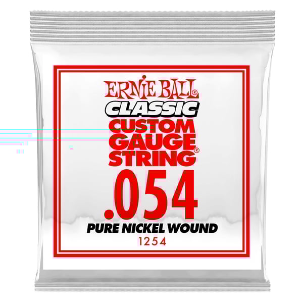 Ernie Ball 1254 Pure Nickel Wound .054