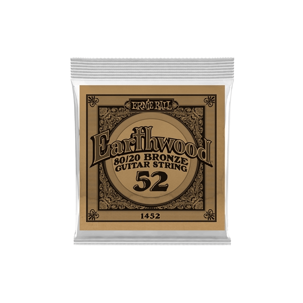 Ernie Ball 1452 Earthwood 80/20 Bronze .052