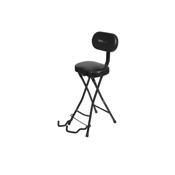 Gator Frameworks GFW-GTR-SEAT Sgabello con stand per chitarra<br>
