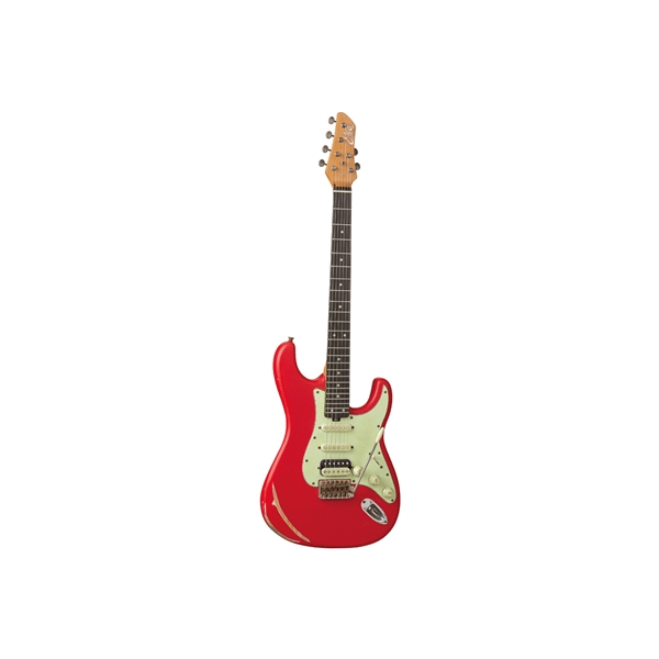 Eko Guitars Aire Relic Fiesta Red 