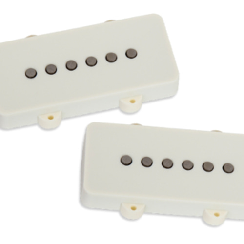 SEYMOUR DUNCAN SET JAZZMASTER SILENCER HOT PARCHMENT
