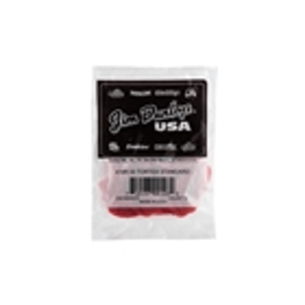 Dunlop 418R Tortex Standard Red .50