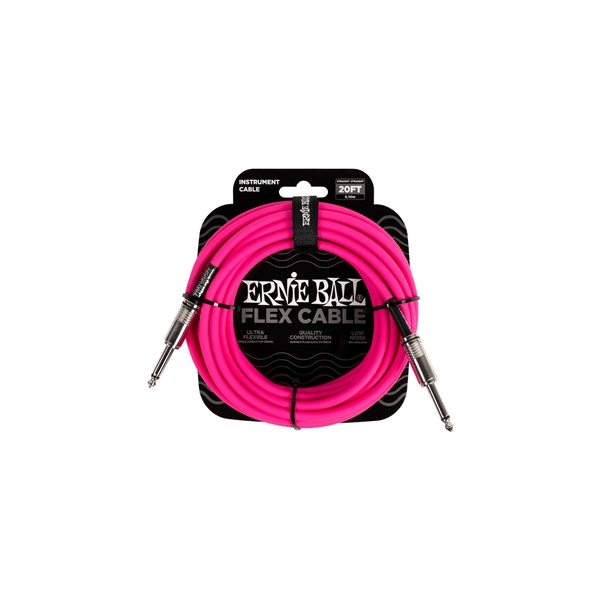 Ernie Ball Cavo flessibile 6418 rosa 6m