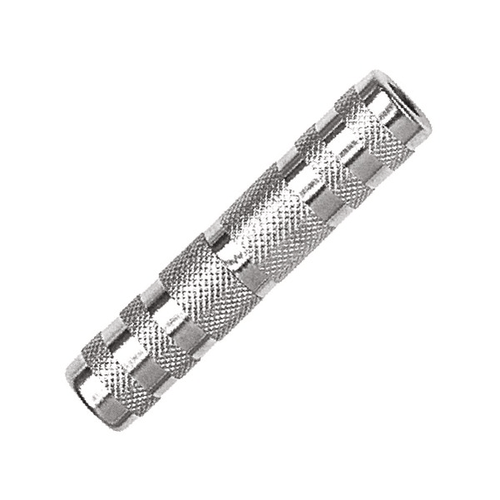 PROEL STAGE Adattatore professionale in metallo: presa jack mono Ø 6.3 mm. -> presa jack mono Ø 6.3 mm.