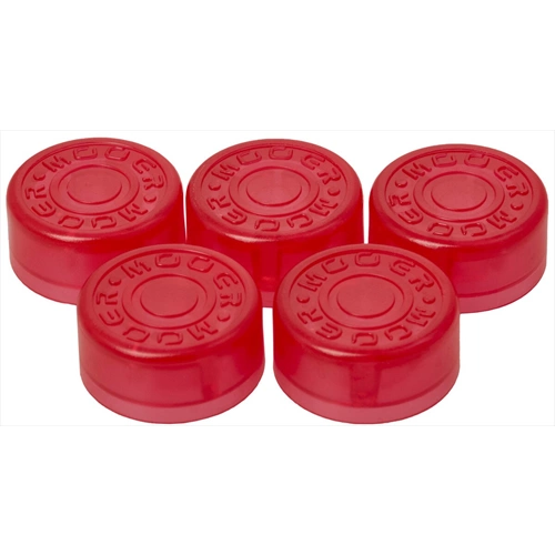 MOOER RED FOOTSWITCH TOPPER,5 PCS PER BAG