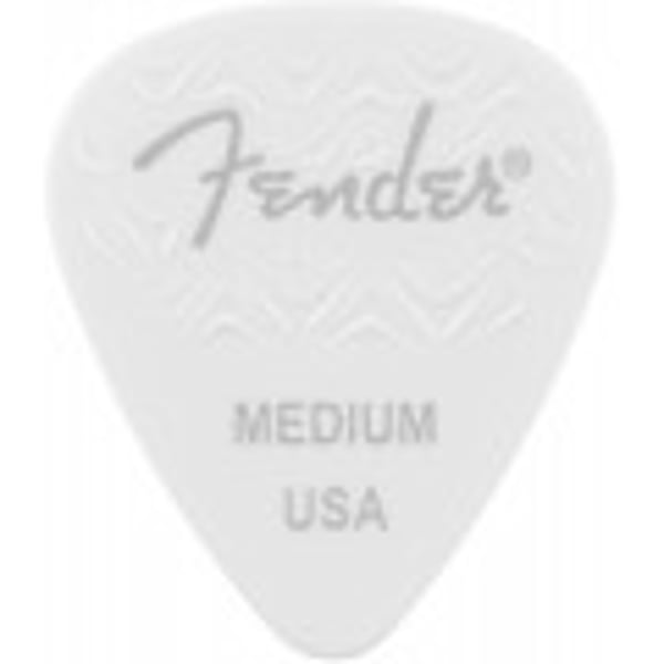 FENDER Plettri 351 Shape White Medium Confezione da 6. Modello 1983351380