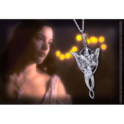 Le Seigneur des Anneaux pendentif argent Arwen Etoile du Soir