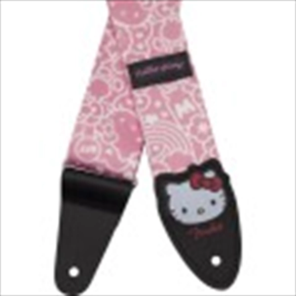 Tracolla Fender® x Hello Kitty® Polyestere, Pink. Modello 0990637256
