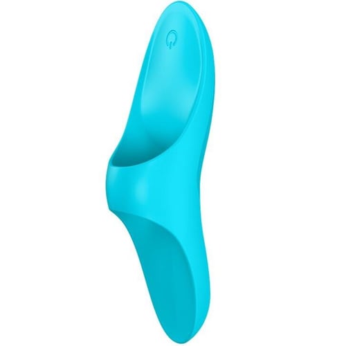 SATISFYER VIBRATOR SATISFYER - VIBRATORE DA DITO TEASER LUCE BLU