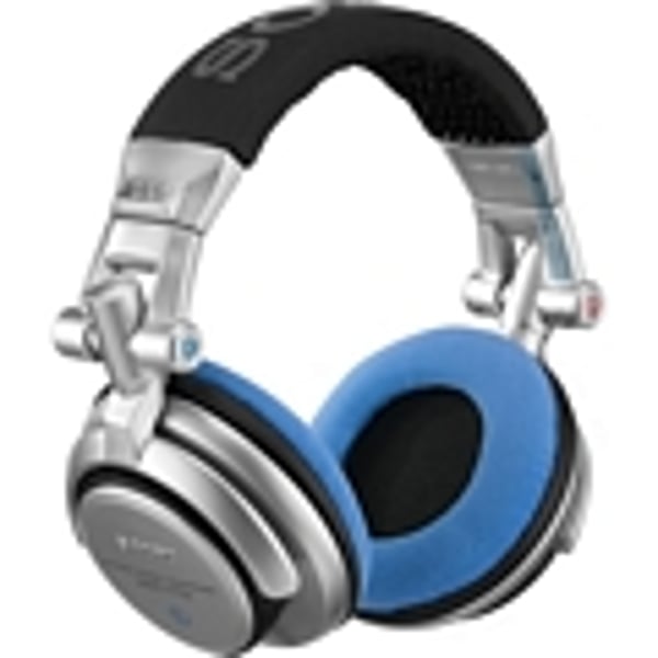 ZOMO set di cuscinetti VELOUR per Sony MDR-V700 DJ e Allen &amp; Heath XD53/ XD2-53 - sky