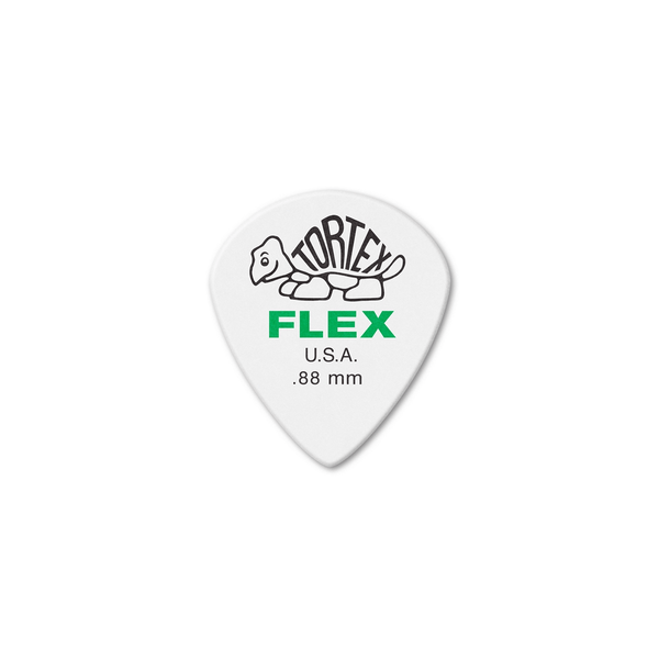 Dunlop 466R088 Tortex Flex Jazz III XL .88 mm Bag/72