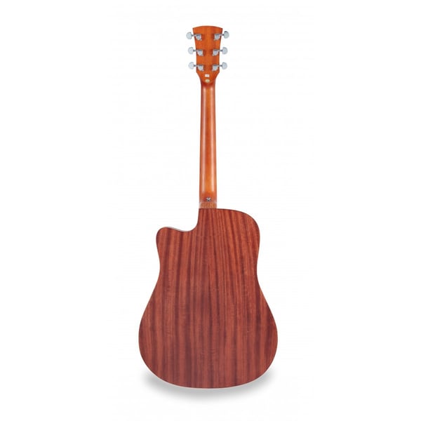 SOUNDSATION Chitarra acustica dreadnought amplificata con armrest in mogano. Modello EDGE ST DNCE-YSB