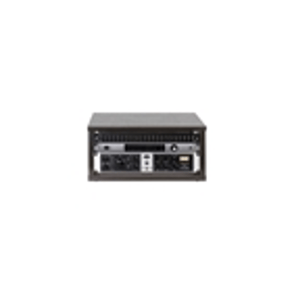 Gator Frameworks GFW-ELITERK-4U-BRN Rack 4U in legno marrone noce<br>