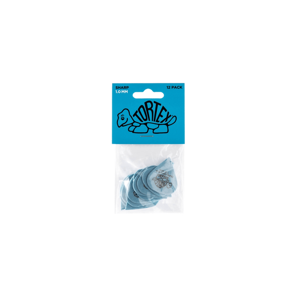 Dunlop 412P1.0 Tortex Sharp Blue