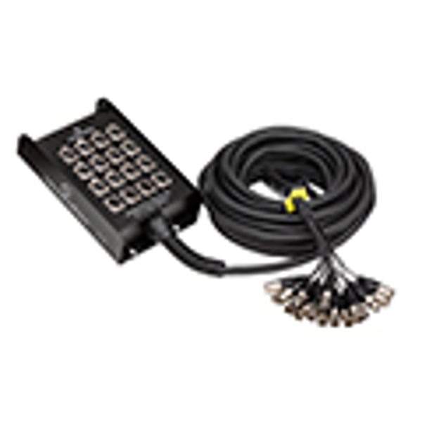 SOUNDSATION Stage box professionale in metallo con 12 Ingressi e 4 Uscite