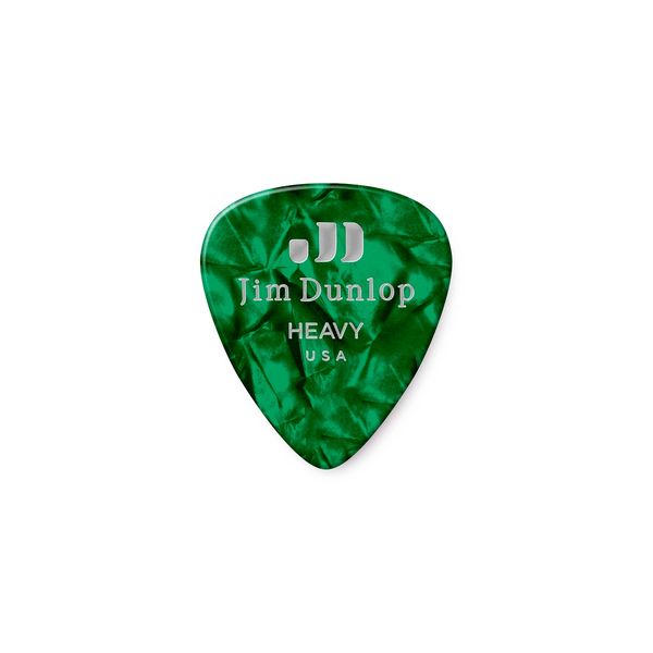 Dunlop 483R#12 Green Perloid - Heavy
